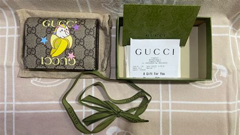 gucci banana cat wallet|gucci's banana cat.